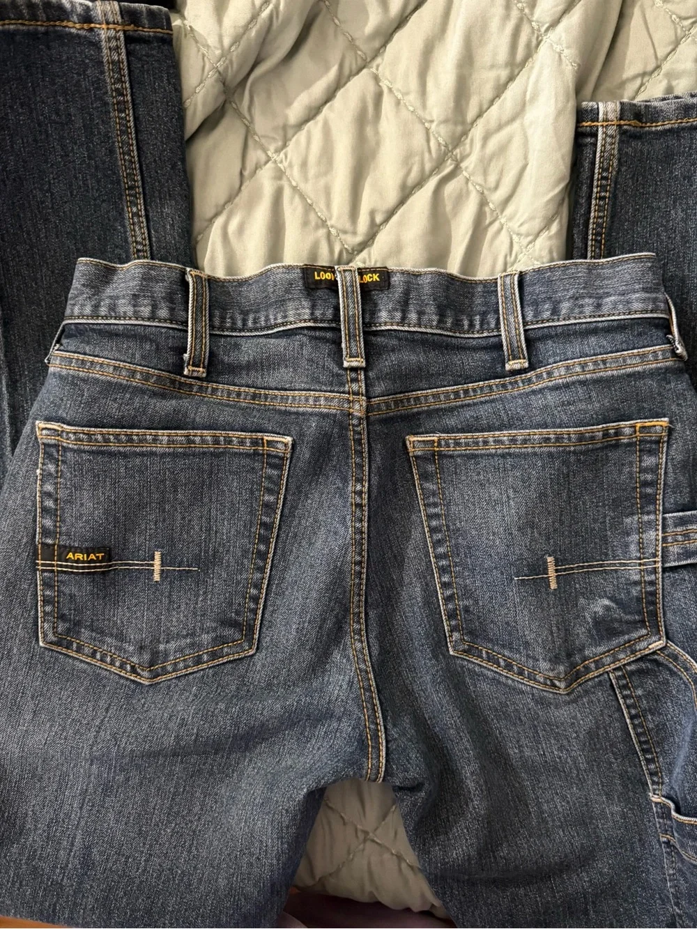 Ariat M7 Slim Straight Leg Blue Denim Jeans